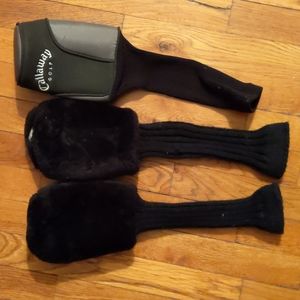 Golf head covers + Calloway head cover;  All 3!